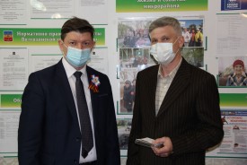 Сергей Ладанов вручил медали «35 лет ликвидации на Чернобыльской АЭС»