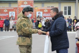 Сергей Ладанов поздравил волгодонцев с Днем образования национальной гвардии