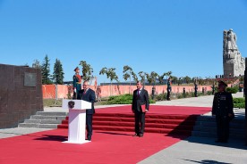 Председатель Волгодонской городской Думы – глава города посетила открытие народного военно-исторического музейного комплекса «Самбекские высоты»