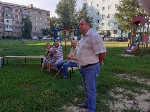Депутат Думы Волгодонска Георгий Ковалевский обсудил с избирателями планы на будущее