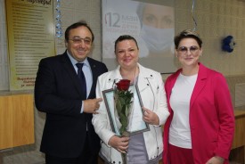 Сергей Ладанов поздравил медицинских сестёр Волгодонска с профессиональным праздником
