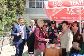 День Победы в Волгодонске: как отметили праздник в округах и на центральных городских площадках