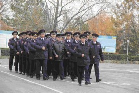 Волгодонские полицейские принимают поздравления с профессиональным праздником