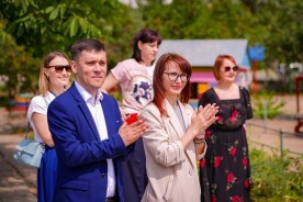 При поддержке атоммашевцев обновлен детский сад «Рябинушка»