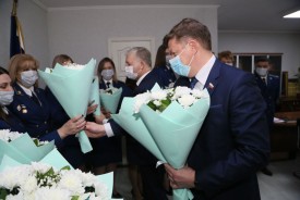 Прокуратура Волгодонска принимает поздравления от руководства города