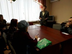 Специалисты службы занятости населения провели встречу с жителями избирательных округов  №3 и №9