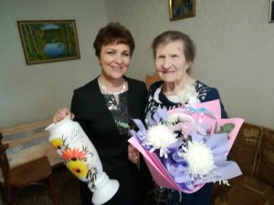 25 округ Отмечаем 100 летний юбилей УВОВ Паршуковой К.Ф.
