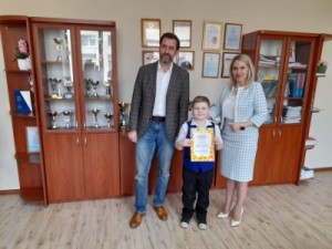 Алексей Брежнев поздравил победителей XIII городского открытого Ушаковского фестиваля в восьмой школе
