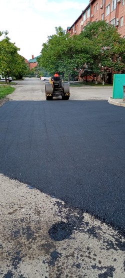 Завершены работы по ремонту дорог в 11 округе