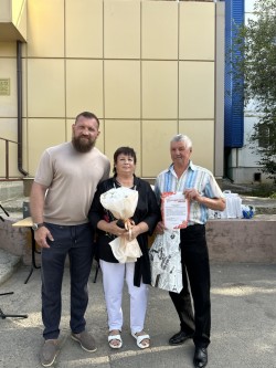 21 округ.  Отмечен 75 день рождения города Волгодонска!