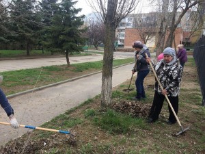 Провели время с пользой - организовали субботник в округе № 21!