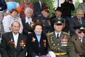 Волгодонск отметил 72-ю годовщину Великой Победы