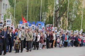 Акция «Бессмертный полк» стала самой массовой  за годы проведения в Волгодонске