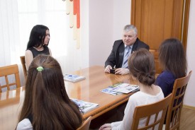 Волгодонская городская Дума приняла участие в едином дне профориентации молодежи