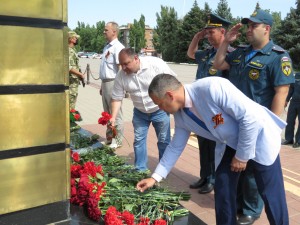 Георгий Ковалевский, депутат округа № 4 Думы Волгодонска, принял участие в Дне памяти и скорби 22 июня