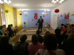 Встреча депутата Алексея Брежнева с трудовым коллективом детского сада Красная шапочка
