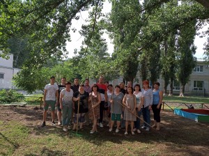 В Волгодонске в округе № 3 привели в порядок детскую площадку