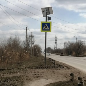 Установка автономных светофоров в 10 округе