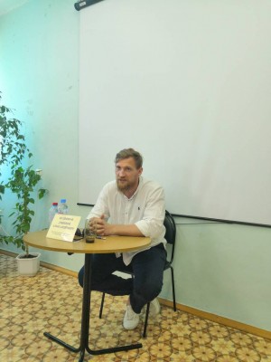 Встреча Кудряшова Д.А. с сотрудниками библиотеки, лицея "Политэк", общественностью 