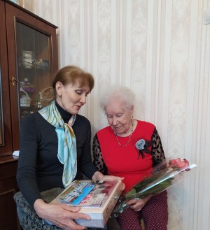 90-летний юбилей отметила ветеран Великой Отечественной войны Тамара Гордеевна Тарасенко