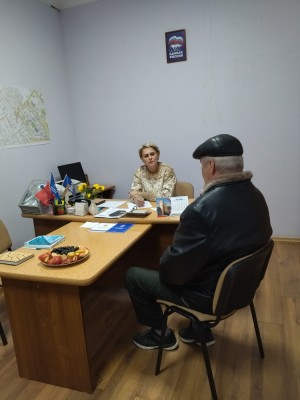 16 округ.      Депутатский прием.