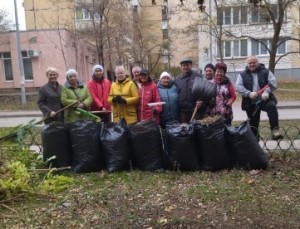 16 округ. Осенний субботник - это же объединяет!