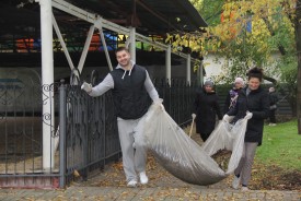 В Волгодонске состоялся традиционный осенний субботник