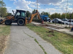 Округ 18. Ликвидирован провал пешеходной дорожки