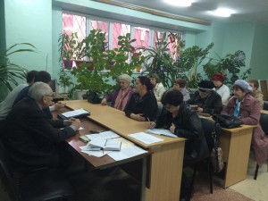 В 21 округе прошла встреча старших по домам с командиром народной дружины г.Волгодонска