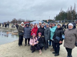 Округ 18. На берегу Дона прошло тианство освящения Крещенской воды