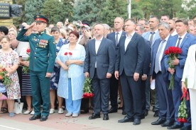 В Волгодонске открыли памятник воинам СВО