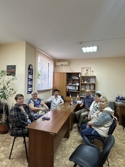 21 округ. Репетиции хора 