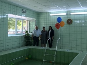 Благодаря помощи депутата П.П.Горчанюка, в детском саду «Светлячок» открылся обновленный бассейн.