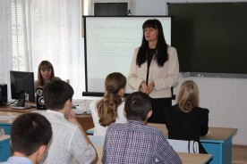 Людмила Ткаченко рассказала девятиклассникам, как важно правильно выбрать профессию