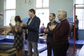 Председатель городской Думы принял участие в награждении победителей соревнований по спортивной гимнастике «Снегурочка – 2014»
