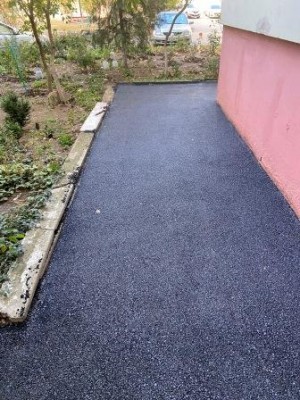 Округ 18. Выполнено асфальтирование на Гагарина,9