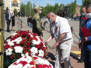 Депутат округа №  4 Георгий Ковалевский принял участие в митинге памяти на площади Победы