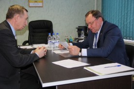 Виктор Дерябкин с рабочим визитом посетил Волгодонск