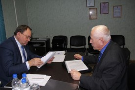 Виктор Дерябкин с рабочим визитом посетил Волгодонск