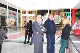 Депутаты Волгодонской городской Думы посетили ТРЦ «Мармелад» в Таганроге