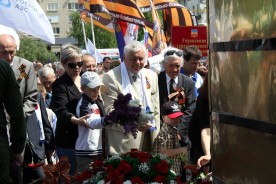 В Волгодонске прошёл парад, посвящённый 71 годовщине Победы в Великой Отечественной войне