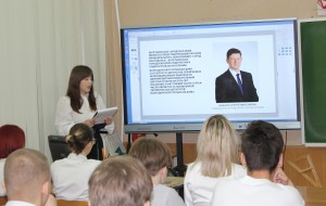 Депутат округа № 4 Георгий Ковалевский рассказал школьникам о работе Думы Волгодонска