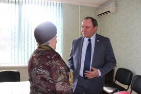 Депутат Государственной Думы Виктор Дерябкин посетил Волгодонск