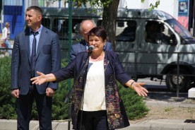 Председатель Волгодонской Думы-глава города приняла участие в открытии первенства по рукопашному бою