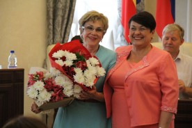 Председатель Волгодонской Думы – глава города поздравила юбиляров