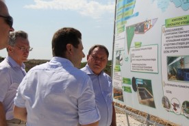 Волгодонск посетил с рабочим визитом депутат Государственной Думы Виктор Дерябкин