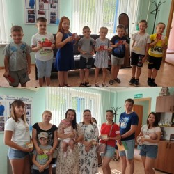 Поздравление детей с Днем города Волгодонска
