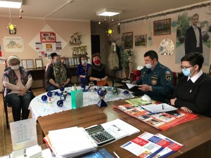 В округе №14 домкомам рассказали о правилах пожарной безопасности