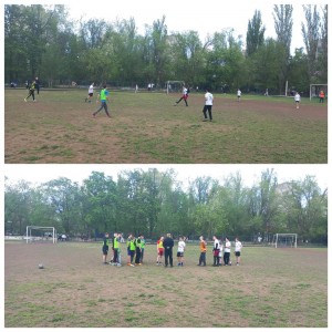 Округ  №15. Юные футболисты микрорайона «Звёздный» приняли участие в турнире «Кожаный мяч».