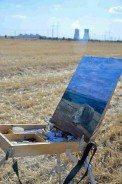 На Ростовской АЭС открылась выставка картин донских художников, посвященная атомной энергетике